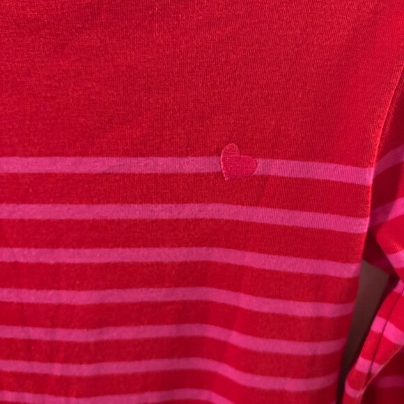 Cache Coeur Maternity Dress Quimper - Armor Lux x Red/Fuschia ~ Small ~ NWT - Picture 5 of 11